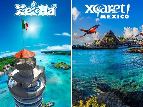 Tour Paquete Xcaret Plus + Xel Ha Todo Incluido (Reservando con 21 días de anticipación como mínimo)